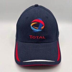 Total TotalEnergies Embroidered Colorful Logo Brand Promo Hat